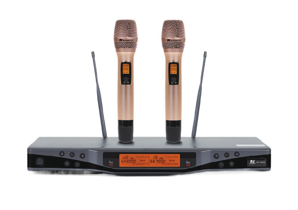 KP-520S 전문 무선 마이크 UHF 대역 채널 간격 250KHz